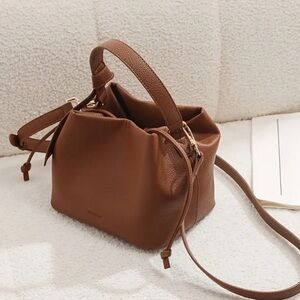 Elegant Brown Crossbody Handbag